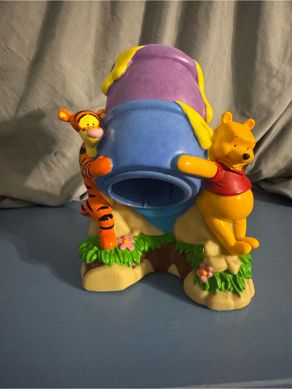 Winnie the Pooh & Tigger Honey Cup Holder Colorful Yellow, Orange, Blue